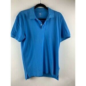 Gap Size Small Modern Pique Polo Blue Short Sleeve